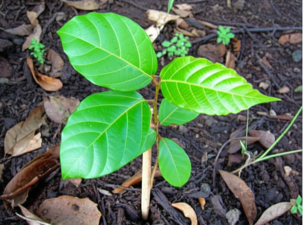 People planting trees in the Amazon